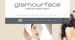 Desktop Screenshot of glamourface.de